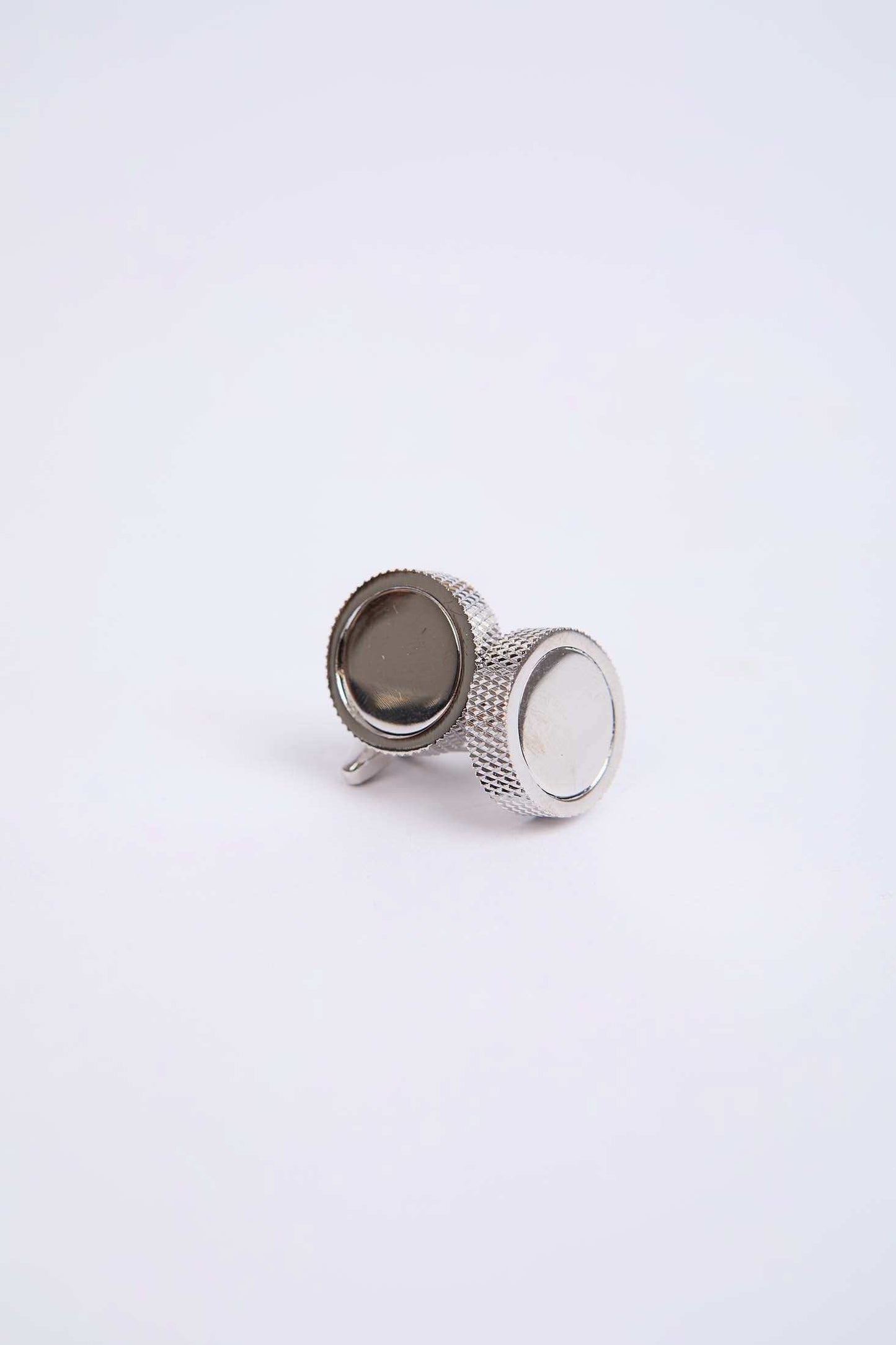 Men Regular Fit Cufflink Grey