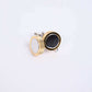 Men Regular Fit Cufflink Gold