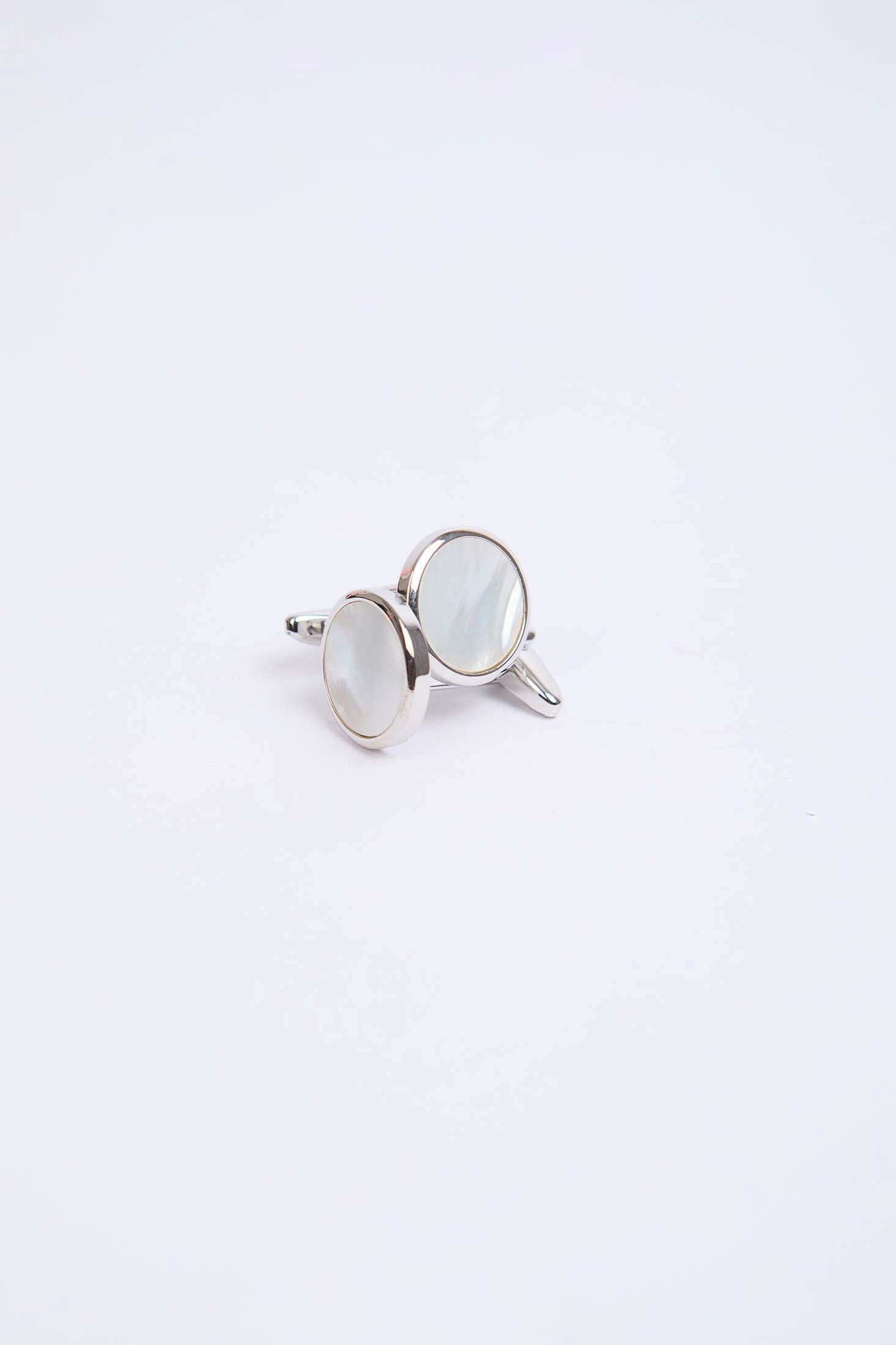 Men Regular Fit Cufflink Grey