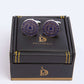 Men Regular Fit Cufflink Grey
