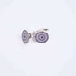 Men Regular Fit Cufflink Grey