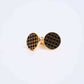 Men Regular Fit Cufflink Gold