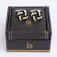 Men Regular Fit Cufflink  Multicolor