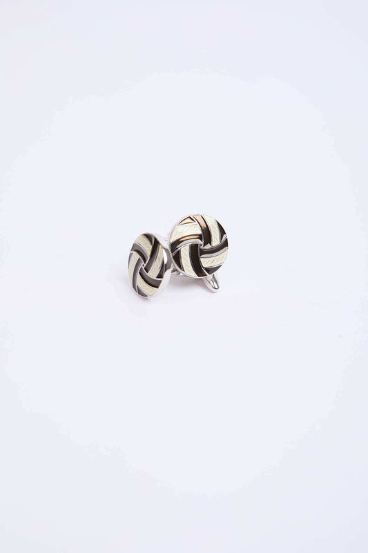 Men Regular Fit Cufflink Multicolor