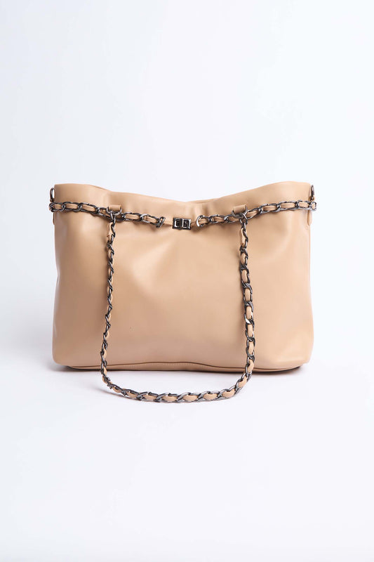 Women's Bag - Dark Beige