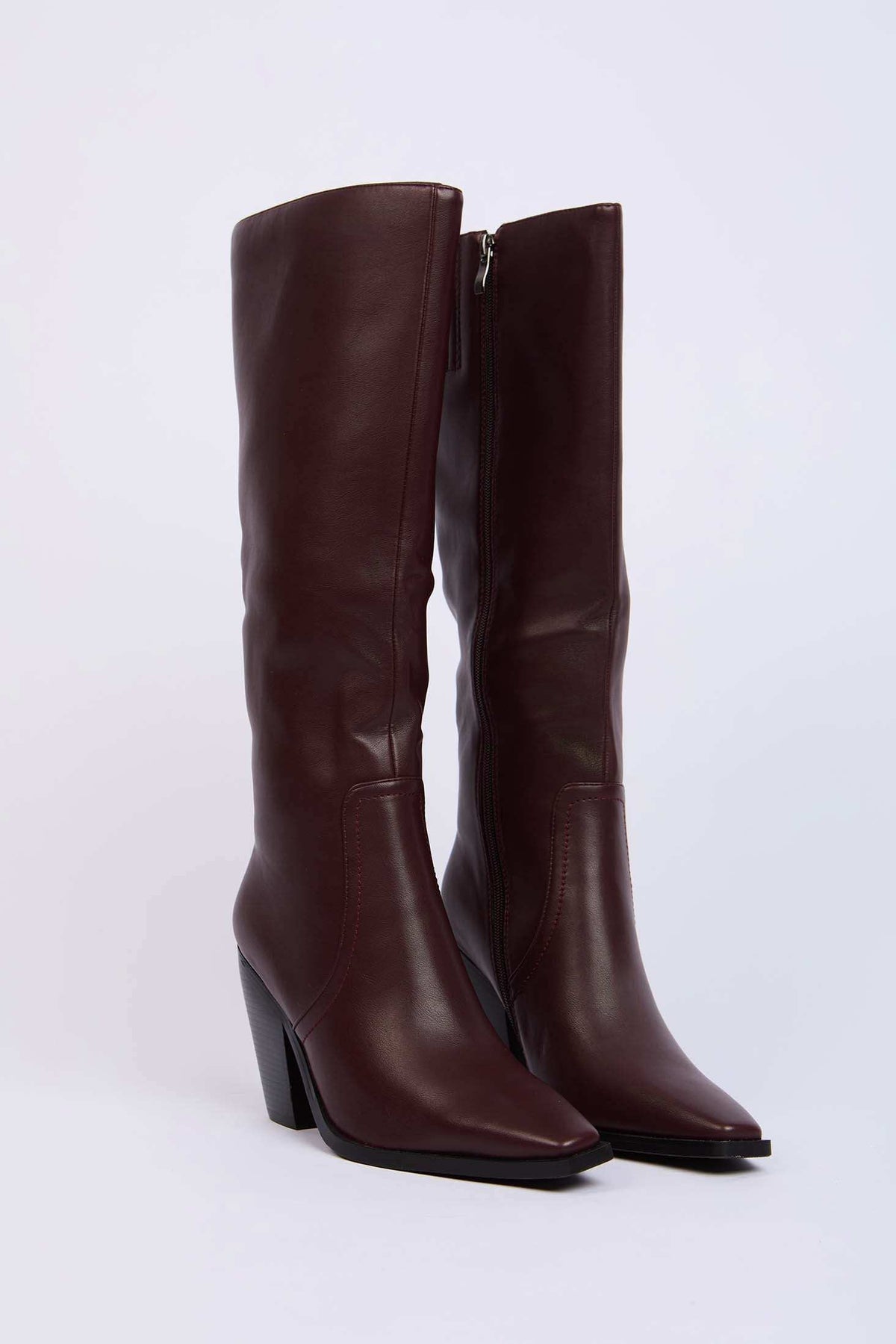 Women Shoes Burgundy