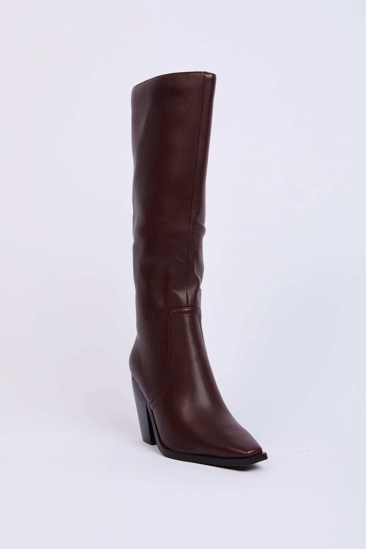 Women Shoes Burgundy
