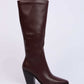 Women Shoes Burgundy