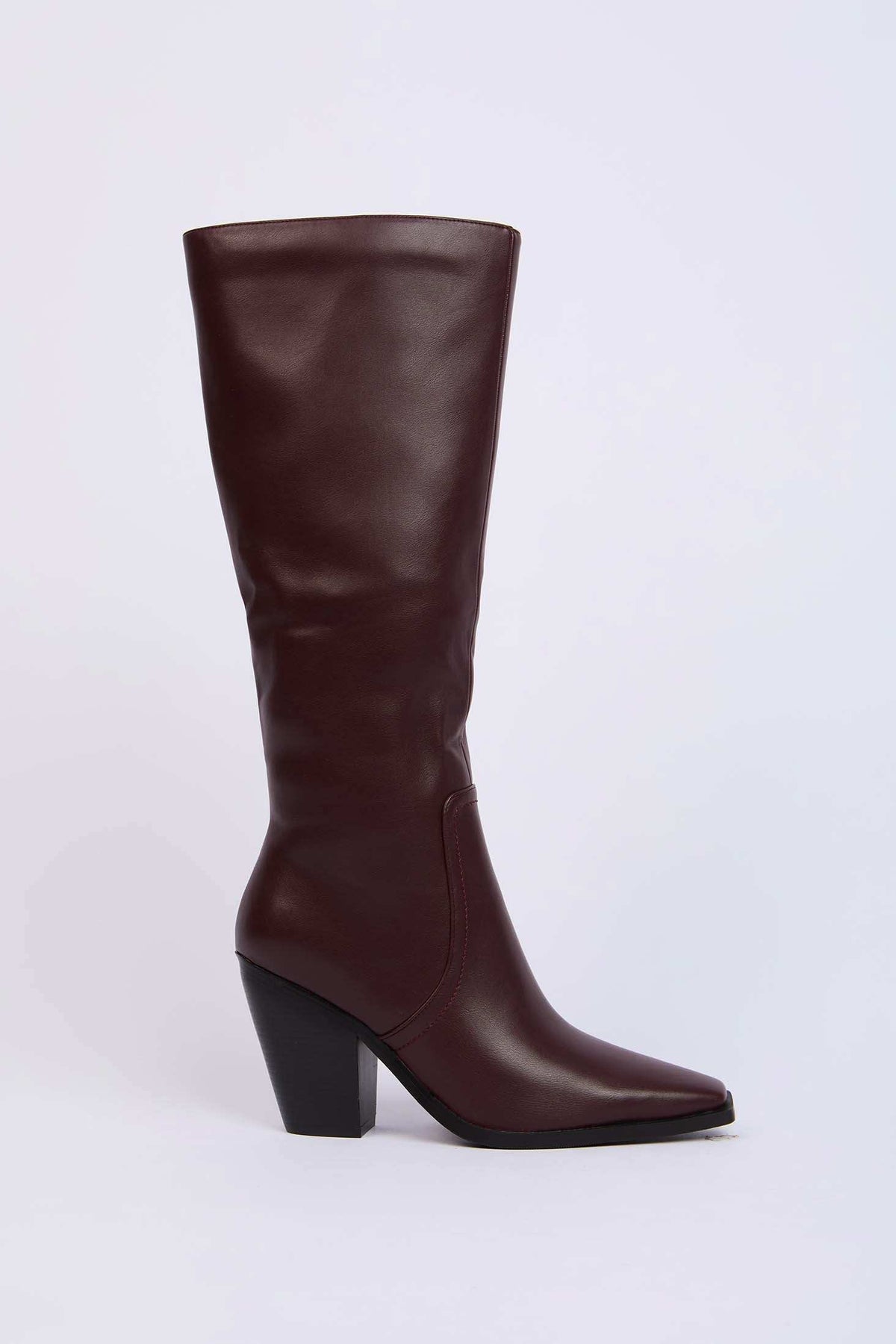 Women Shoes Burgundy