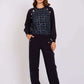 Women Regular Fit Sweat Pants Navy