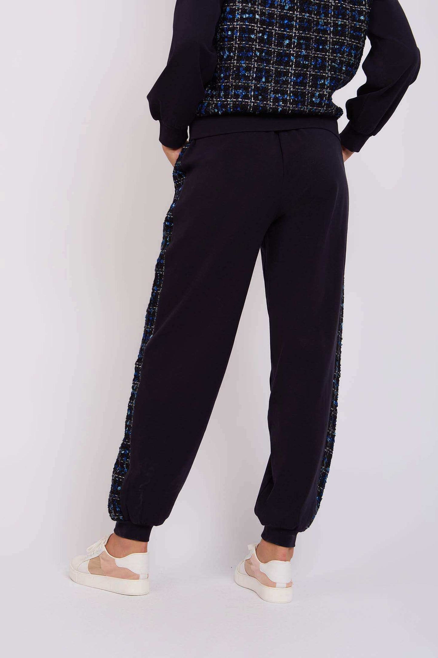 Women Regular Fit Sweat Pants Navy