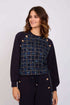 Women Regular Fit Sweatshirt Navy
