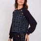 Women Regular Fit Sweatshirt Navy