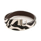 Women Belt Zebra Multicolor