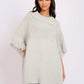 Women Regular Fit Cape Grey