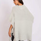 Women Regular Fit Cape Grey