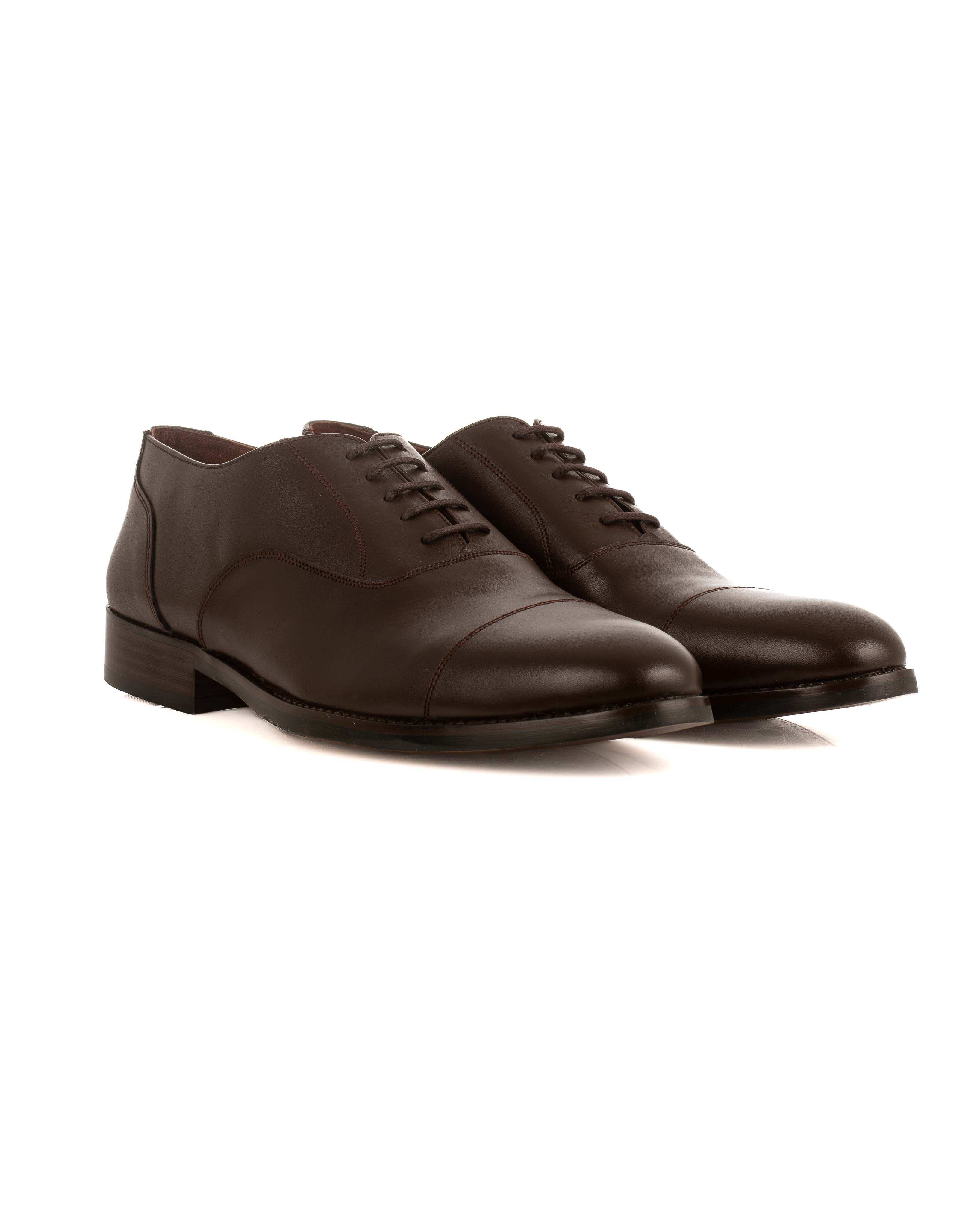 Luxury Leather Lace-Up Classic Shoes
