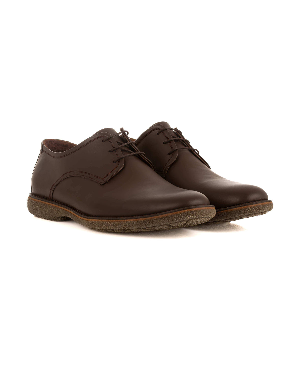Leather Lace-Up Classic Shoes