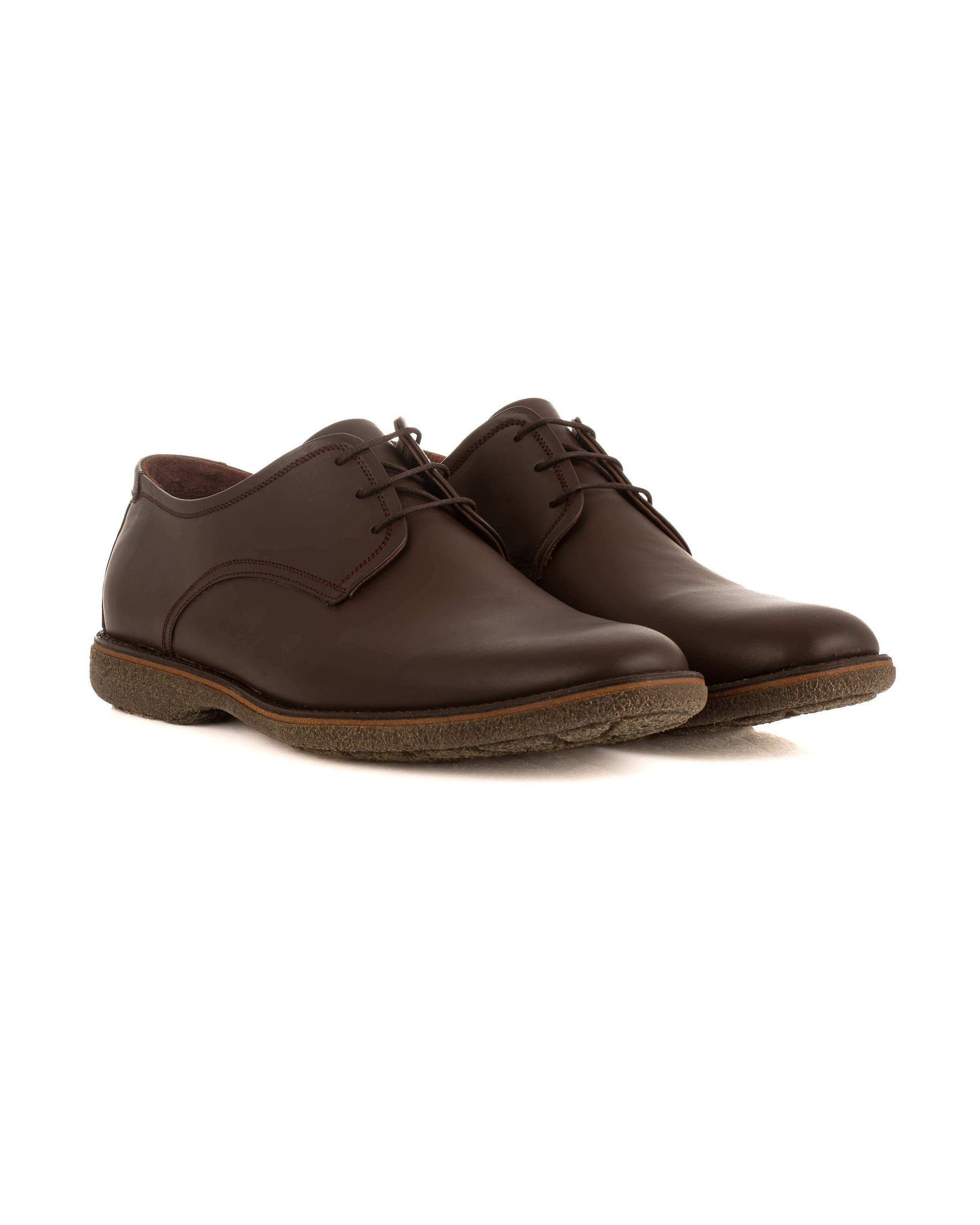 Leather Lace-Up Classic Shoes