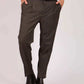 Men Regular Fit Pants Brown