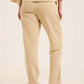 Regular Fit Comfy Pants with Perforated Pockets