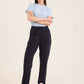 Regular Fit Comfy Pants with Perforated Pockets
