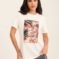 Short Sleeves Printed Cotton Tee