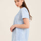 Regular Fit Snake Pattern Comfy Tee