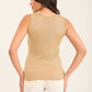 Crew Neck Sleeveless Slip On Winter Top