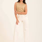Crew Neck Sleeveless Slip On Winter Top