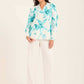 Floral Print V-Neck Blouse