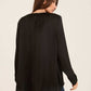 Elegant Pleated Satin Blouse