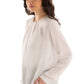 Elegant Pleated Satin Blouse