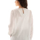 Elegant Pleated Satin Blouse