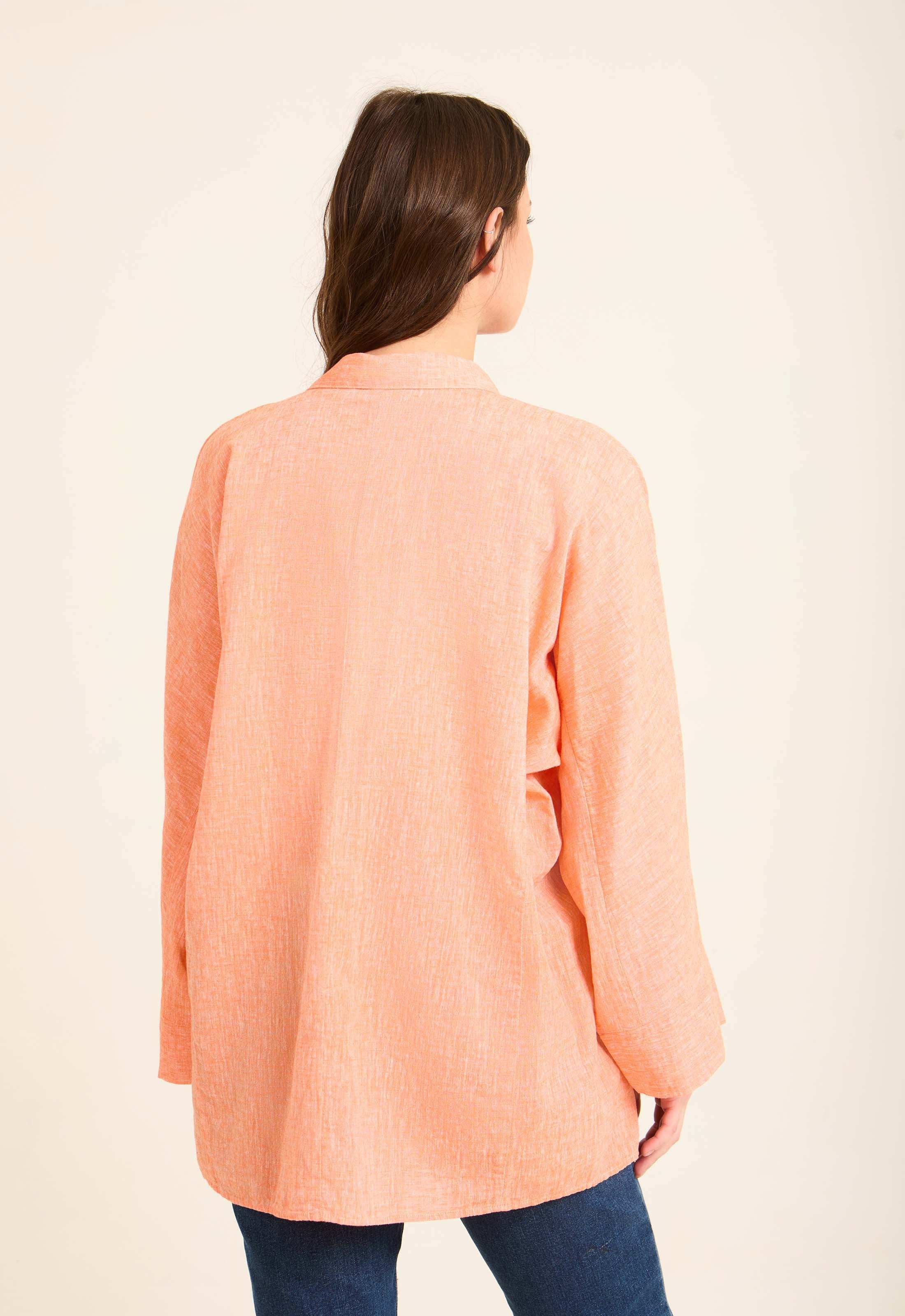 Versatile Oversized Linen Shirt