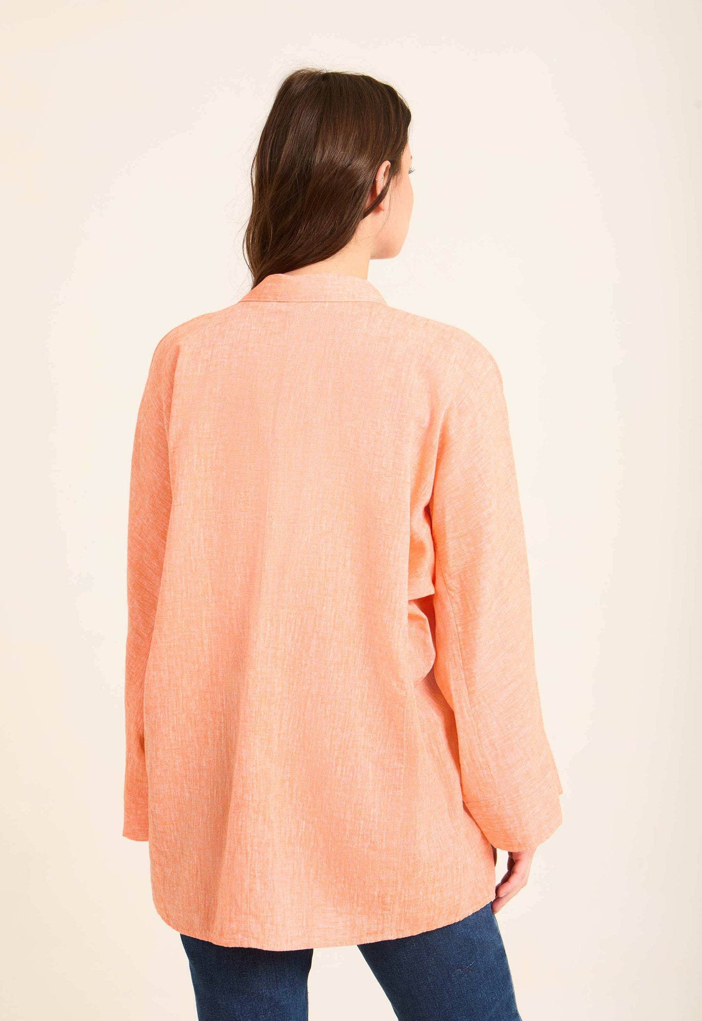 Versatile Oversized Linen Shirt