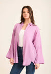 Versatile Oversized Linen Shirt