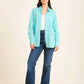 Classic Linen Shirt with Front Pocket