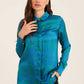 Luxurious Satin Jacquard Shirt