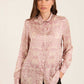 Luxurious Satin Jacquard Shirt