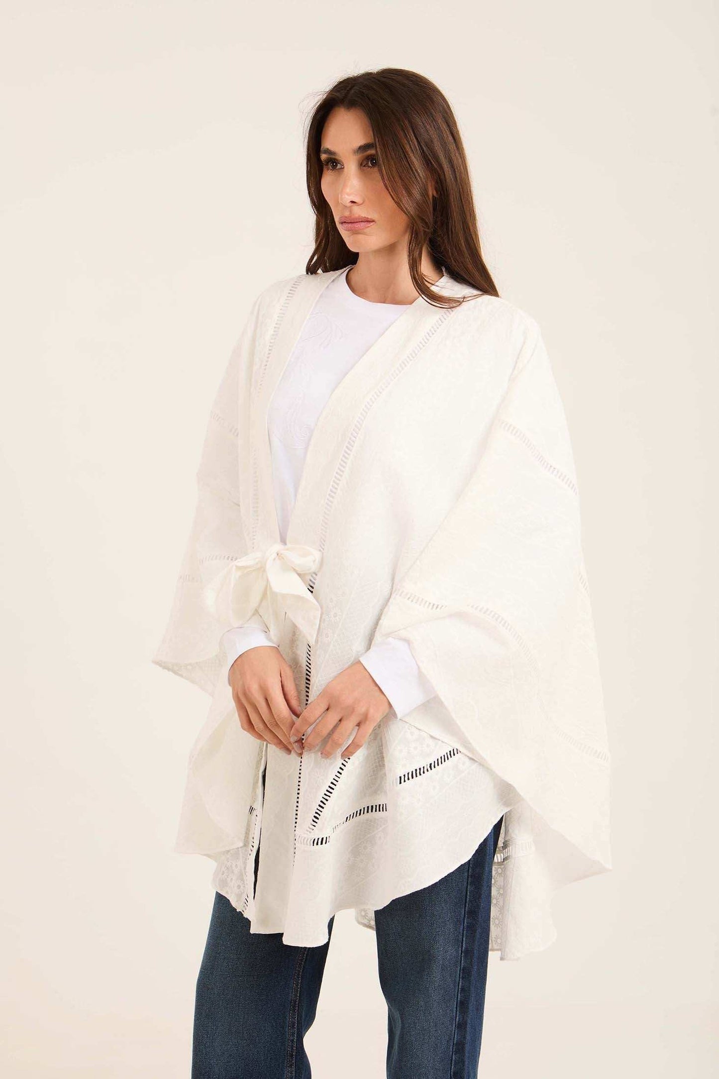 Lightweight Self Pattern Relaxed Kimono
