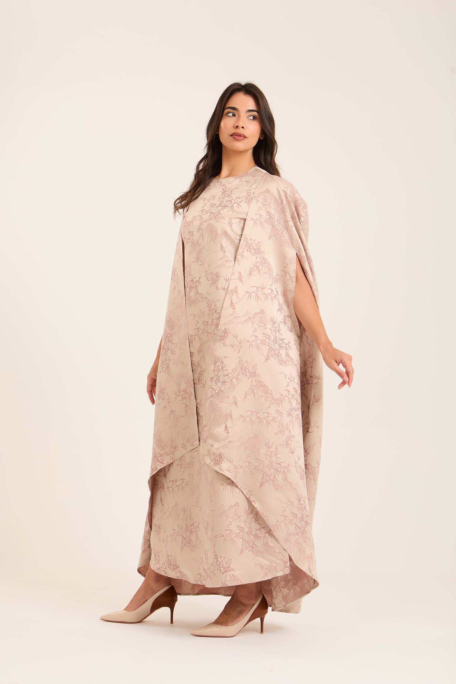 Elegant Patterned Comfy Kaftan Set