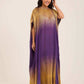 Loose Slip On Ribbed Kaftan Set