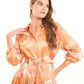 Soft Floral Pattern Summer Comfy Dress