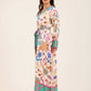 Colorful Flory Long Sleeves Maxi Dress