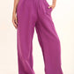 Relaxed Wide-Leg Linen Pants