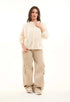 Cargo Straight-Leg Pants