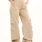 Cargo Straight-Leg Pants