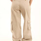 Cargo Straight-Leg Pants