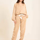 Elastic Waist with Drawstring Solid Sweatpants